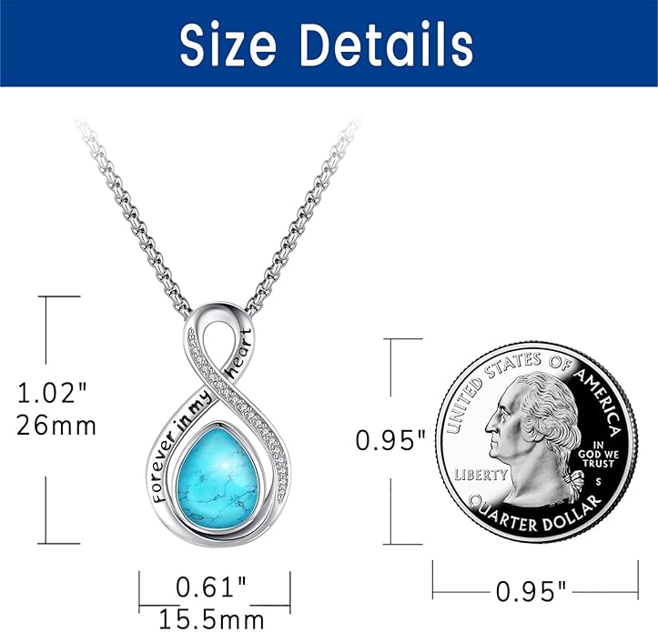 Eusense Cremation Jewelry for Ashes Urn Necklace to Put Ashes In 925 Sterling Silver Memorial Pendant Tree of Life Infinity Urn Necklaces for Ashes Necklace for Women Men