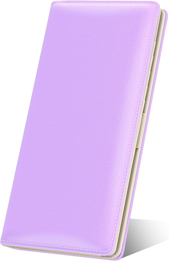 Nipichsha Womens Wallet, RFID Slim Wallets for Women, Thin Ladies Credit Card Holder Purse, Cute Leather Bifold Clutch Billfold with 11 Card Slots & ID Window, Purple