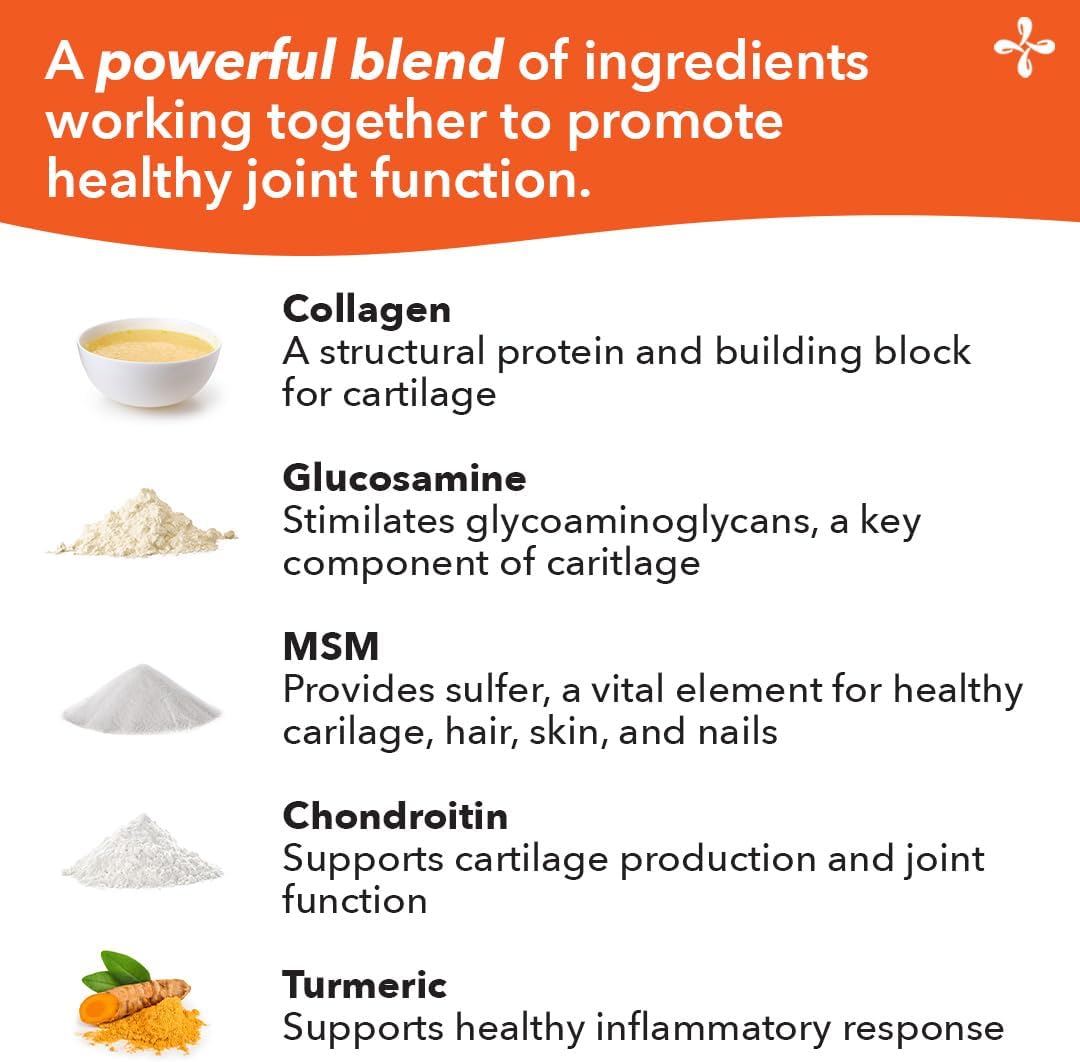 LifeSeasons Mobili-T - Joint Support Supplement - Reduces Aches & Discomforts - Increase Range of Motion - Rebuild Tissue & Cartilage - MSM Chondroitin Collagen Glucosamine & Turmeric - 208 Capsules