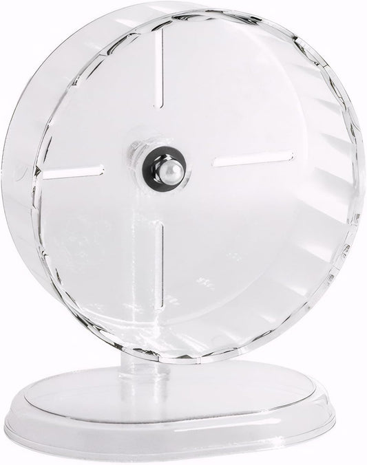 Silent Hamster Wheel – 8.3 Inch Syrian Hamster Running Wheel, Anti-Skid & Height Adjustable, Easy to Clean (8.3inch)