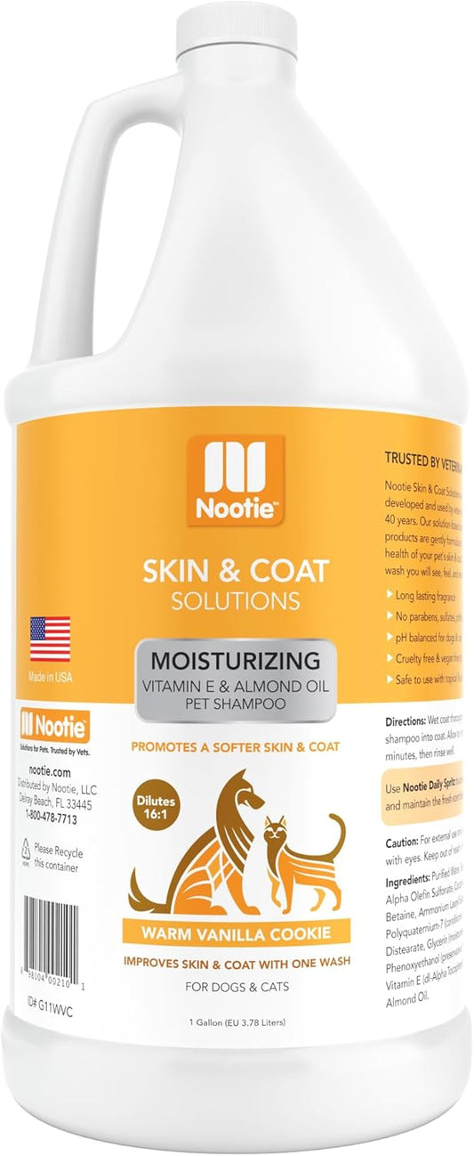 Nootie - Pet Shampoo for Sensitive Skin -�Revitalizes Dry Skin & Coat - Natural Ingredients - Soap, Paraben & Sulfate Free - Cleans & Conditions