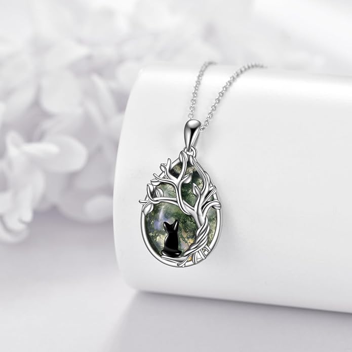 POPLYKE Tree of Life Necklace for Women 925 Sterling Silver Family Tree Pendant Jewelry Birthday Gifts