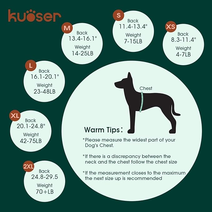 Kuoser Dog Surgery Recovery Suit for Female Male Dogs, Stripes Spay Neuter Anti-Licking Dog Onesie, Surgical Suit Snugly Pet Post Surgery Vest Bodysuit for Abdominal Wounds Skin Disease, Black S