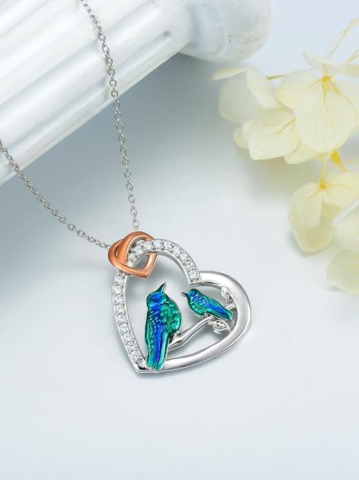 Mothers Day Gift for Mom 925 Sterling Silver Mama Bear/Dinosaur/Cat/Bird/Chicken Necklace with 1 2 3 4 5 Cubs Jewelry for Women Wife Grandma