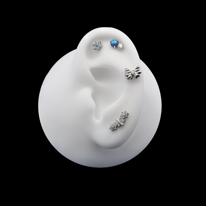 Limerencia G23 Pure Titanium Hypoallergenic Earrings | F136 Implant Grade Titanium Jewelry for Sensitive Ears