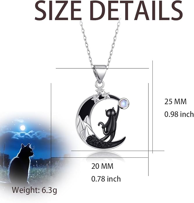 Penguin/Elephant/Frog Mushroom/Cat/Fox/Highland Cow/Axolotl/Yorkie Necklace Jewelry for Women Birthday Christmas Gifts