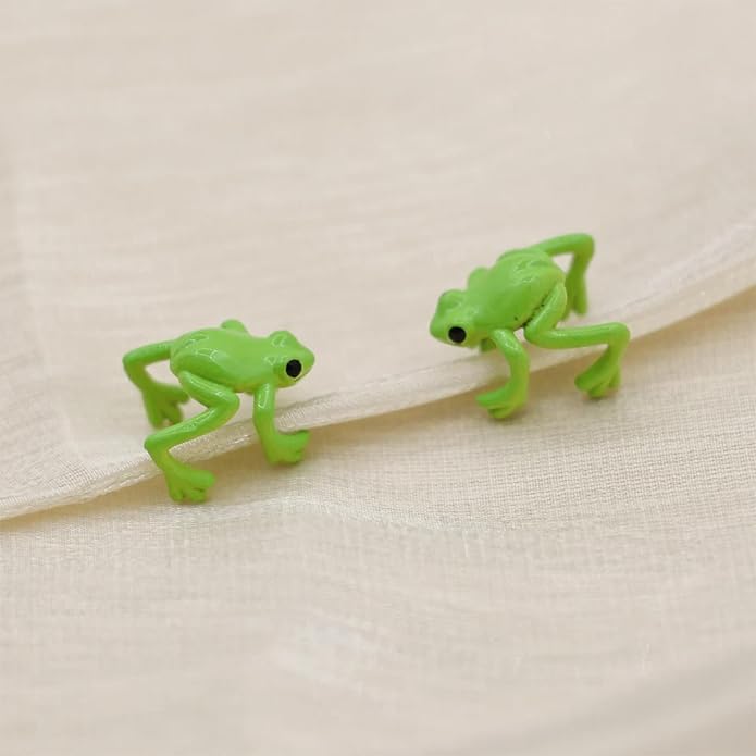 Frog Earrings for Women Mothers Day Gifts Vintage Frogs Shaped Stud Earrings Funny Cute 3D Animal Earrings Jewelry Gifts