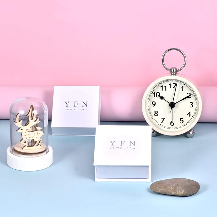 YFN Locket Necklace 925 Sterling Silver Heart Locket Necklace that Holds Pictures for Women Jewelry Gifts