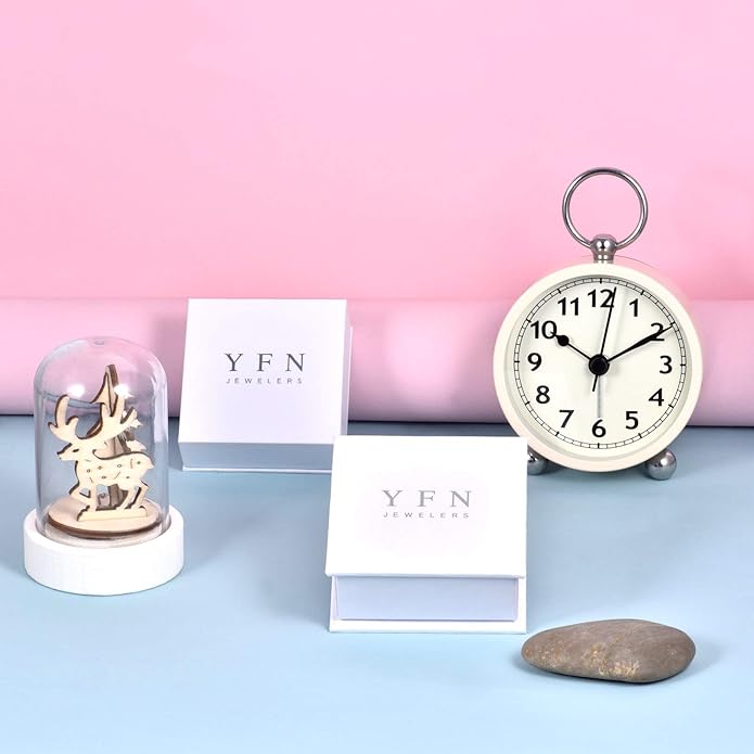 YFN Locket Necklace 925 Sterling Silver Heart Locket Necklace that Holds Pictures for Women Jewelry Gifts