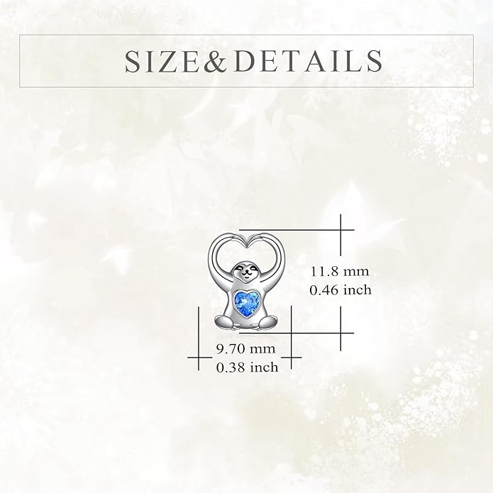 Sterling Silver Cat / Cow / Pig / Bunny / Squirrel / Giraffe / Highland Cow / Lion / Chicken / Ladybug / Star / Moon Stud Earrings for Women Cute Animal Post Earrings Hypoallergenic Animal Jewelry Gift for Teens Girls