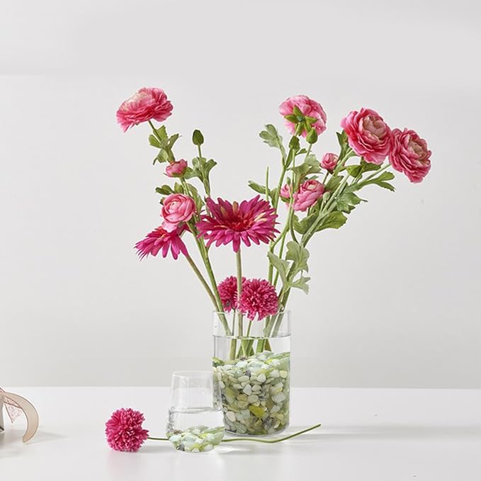 Jade Pebbles for Indoor Plants,1/4 Inch (3-6 MM) Polished Green Pea Gravel Small Rocks for Plants, Succulents, Cactus, Vases, Terrarium