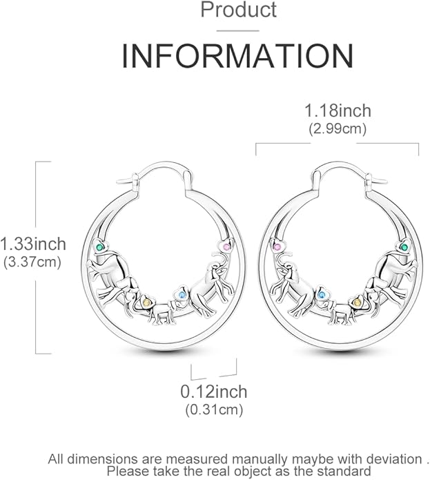 NARMO 925 Sterling Silver Hoop Earrings for Women Hypoallergenic Lightweight Simple Huggie Hoop Earrings Twisted Hoop Earrings Colorful Cubic Zirconia Hoop Earrings Rainbow Hoop Earrings