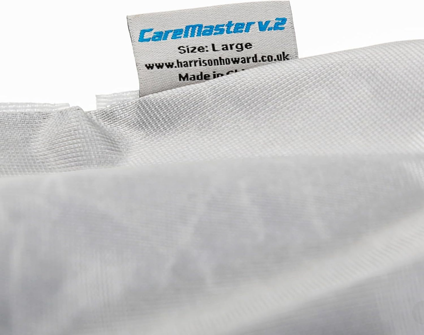 Harrison Howard CareMaster Horse Fly Mask Half Face with Ears Moonlight Silver Medium Cob