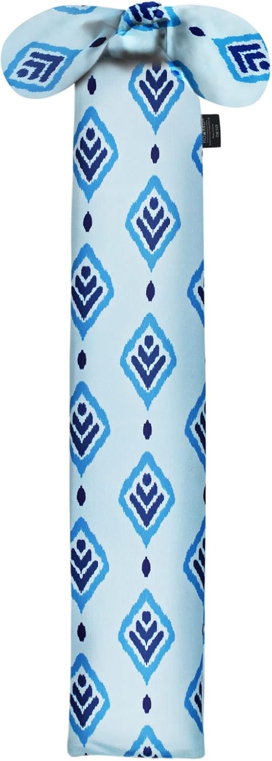 Harrison Howard Stretchy Tail Bag Breathable Horse Tail Guard Slip on Design Protect Horse Tail 2 Strand Closure Straps Keep Tail Clean & Protected 22" L Length Makes Grooming Easy-Nature Aztec