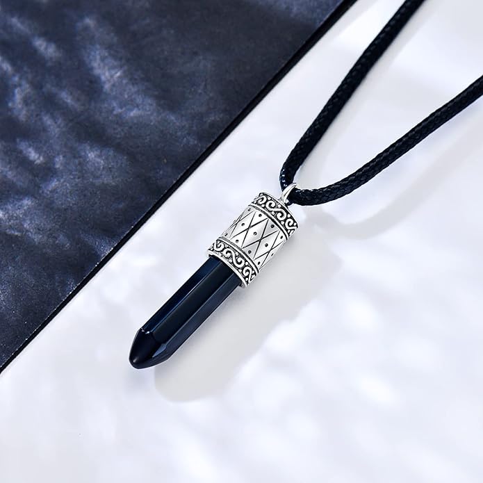 TIGER RIDER Urn Necklace for Ashes for Women 925 Sterling Silver Cremation Jewelry for Ashes