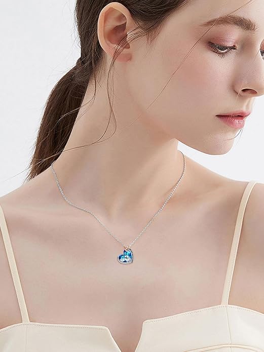 Mothers Day Gift for Mom 925 Sterling Silver Mama Bear/Dinosaur/Cat/Bird/Chicken Necklace with 1 2 3 4 5 Cubs Jewelry for Women Wife Grandma