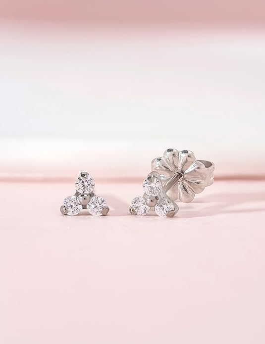 Limerencia G23 Pure Titanium Hypoallergenic Earrings | F136 Implant Grade Titanium Jewelry for Sensitive Ears