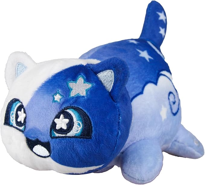 Moon Cat Stuffed Animal Plush,Mee-MeowCute Anime Cartoon Cat Stuffed Animal Figure Toy Plush Pillow Gift for Kids and Festival Gift