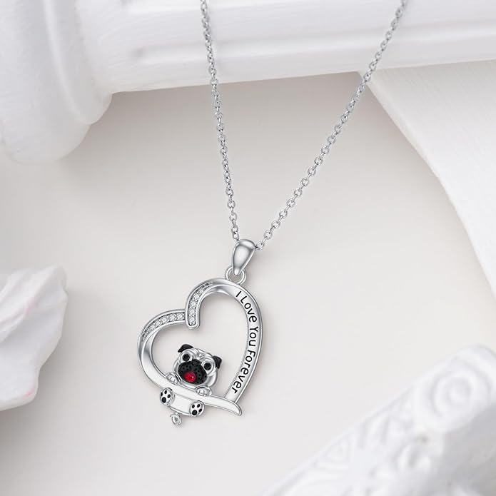 Capybara/Squirrel/Chihuahua Necklace Sterling Silver Chihuahua Squirrel Jewelry Capybara Gifts for Women