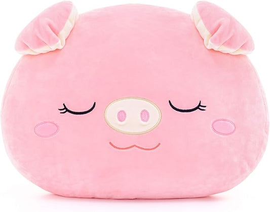 Lazada Pig Pillow Plush Toys Soft Toy Girls Gifts for Toddler Pink 15 Inches