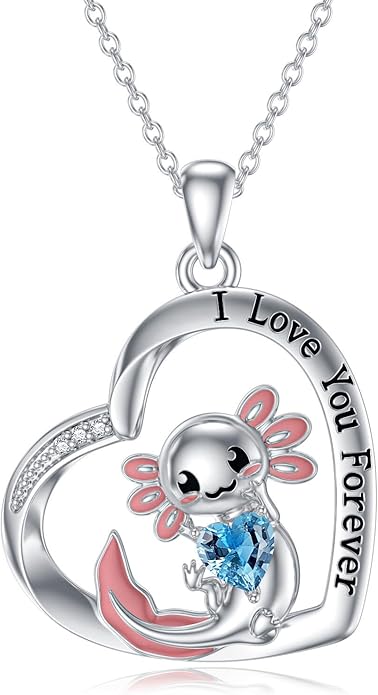 WINNICACA Sterling Silver Cat/Ladybugs/Cow/Cardinal/Hummingbird/Dragonfly Necklace for Women Exquisite Jewelry Gifts for Birthday, Christmas Gifts for Mother and Daughter