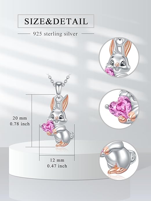 Dorunmo Animal Necklace 925 Sterling Silver Owl/Sloth/Axolotl/Dolphin Necklace Celtic Knot Pendant Birthday Anniversary Animal Jewelry for Women Friends Animals Lover