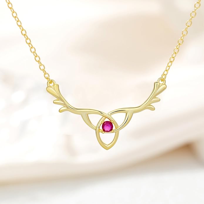 Highland Cow Hummingbird Necklace for Women 925 Sterling Silver Cute Animal Jewelry Gift for Mother Daughter Grandma Nana Sister