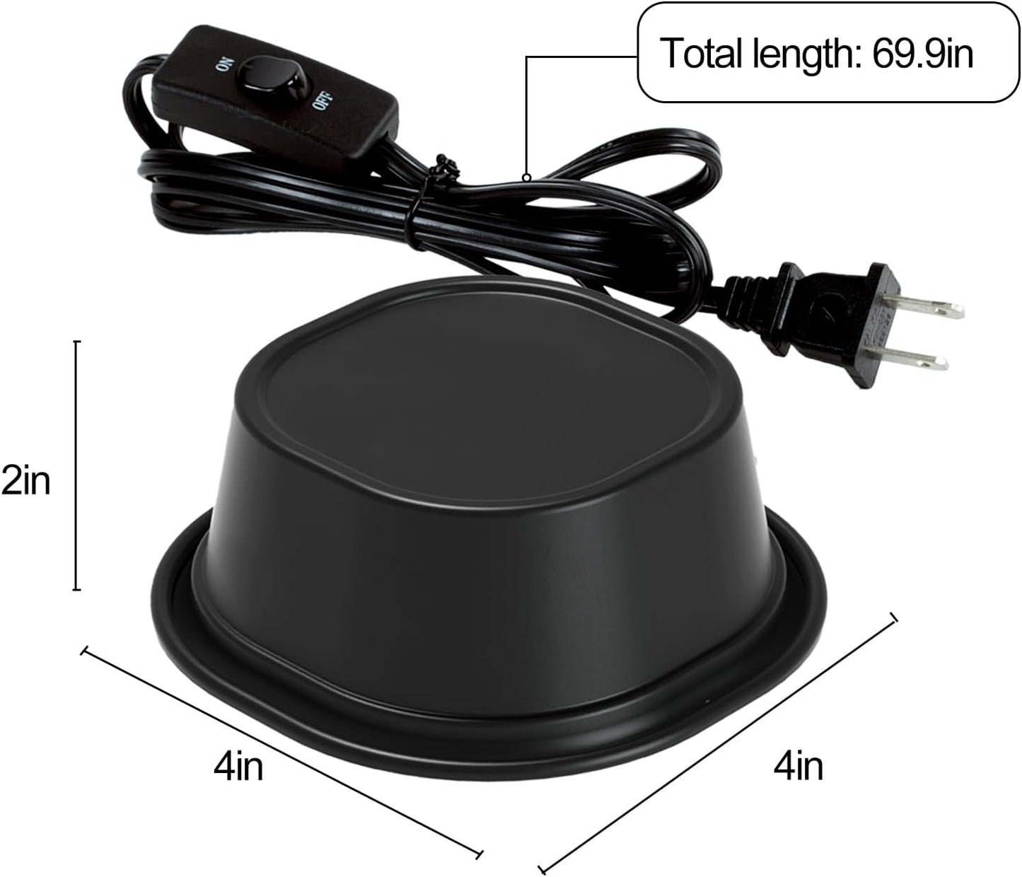 G9 Reptile Heat Lamp Combo Kit- 50W UVA Basking Bulb & Low Profile Tank Hood for Bearded Dragons Turtles Lizards Leopard Geckos | Terrarium Heating Lamp with Safety Mesh & Warm White Bulb