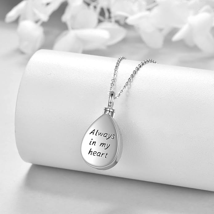 Tree of Life Urn Necklaces for Ashes 925 Sterling Silver Tree of Life Crystal Cremation Jewelry for Ashes Memory Jewelry for Women Men