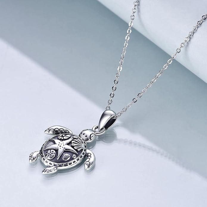 Cow/Dinosaur/Giraffe/Fox/Monkey/Frog/Lion Pendant Necklaces for Girls 925 Sterling Silver Cute Animal Necklace Gift for Women Birthday Gift for Daughter/Niece/Granddaughter