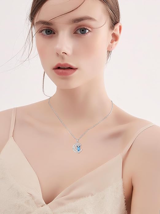 Dorunmo Animal Necklace 925 Sterling Silver Owl/Sloth/Axolotl/Dolphin Necklace Celtic Knot Pendant Birthday Anniversary Animal Jewelry for Women Friends Animals Lover