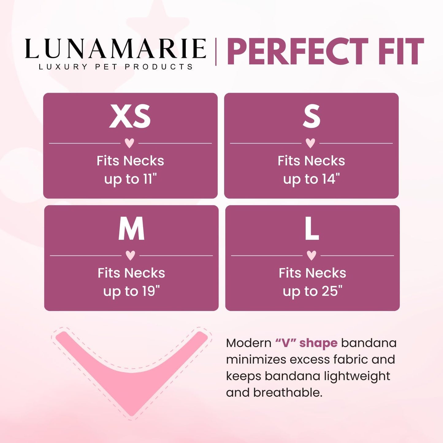 LunaMarie - Luxury Pet Birthday Bandanas -Premium & Silky Poly Fabric | 100% Handmade | Custom Shape Dual Layered (Ember, Small)