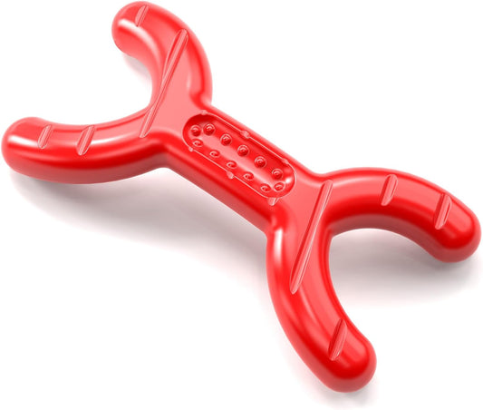 Dog Toys for Aggressive Chewers - Heavy Duty Chew Proof Durable Toy for Large Breed Dogs, Interactive Tough Nylon Bone for Boredom Relief & Mental Stimulation