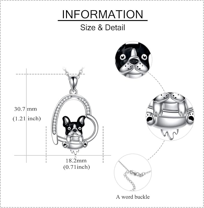 MONGAS Penguins/Guinea Pig/Pig/Fox/Corgi/Frog/Bunny/Koala8/Cow/French Bulldog Necklaces Penguin Gifts 925 Sterling Silver Hugging Penguins Cute Animal Jewelry for Women Sister