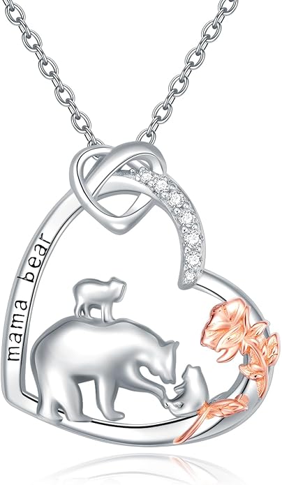 Dorunmo Animal Necklace 925 Sterling Silver Owl/Sloth/Axolotl/Dolphin Necklace Celtic Knot Pendant Birthday Anniversary Animal Jewelry for Women Friends Animals Lover