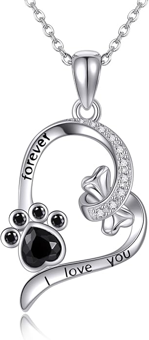 Sterling Silver Cute Animal Pendant Necklace Fox/Snake/Unicorn/Owl on Moon/Rabbit/Horse Necklace Jewelry Gifts for Women Mom Sister