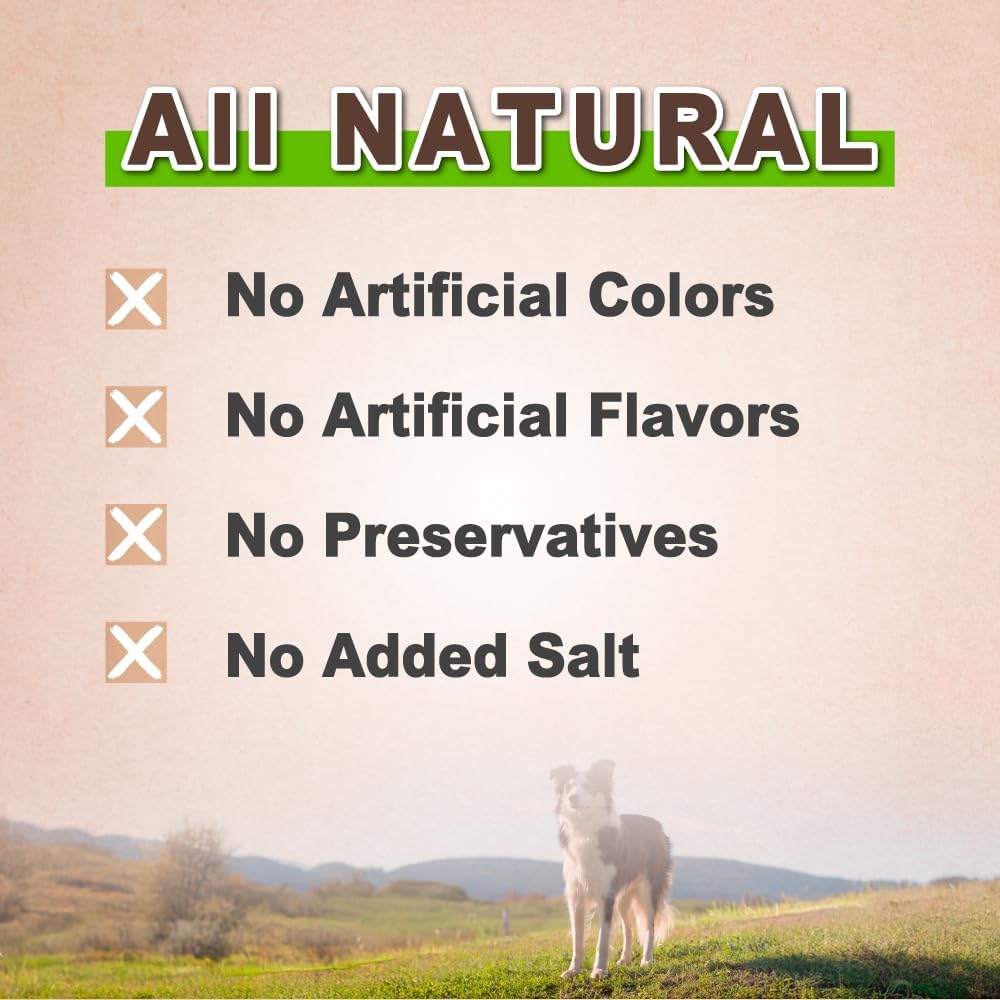 Afreschi Natural Turkey Tendon Rope (L) 3.53 oz, USA-Sourced Turkey Tendon, All Natural Human Grade Dog Chew, Hypoallergenic, Rawhide Alternative, Dog Treats for Large Breeds