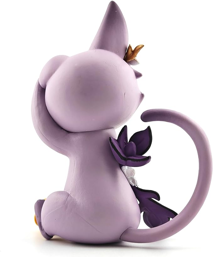 Genshin Impact Cat Figurine - 3.75" Cute Anime Collectible Figure, Diluc/Childe/Keqing, Gift for Fans and Cat Lovers,