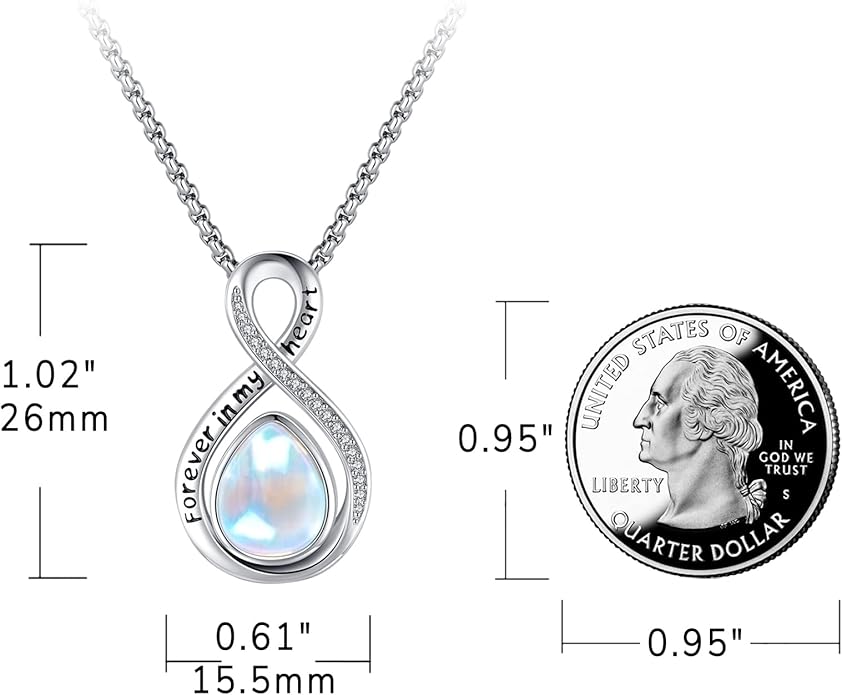 Eusense Cremation Jewelry for Ashes Urn Necklace to Put Ashes In 925 Sterling Silver Memorial Pendant Tree of Life Infinity Urn Necklaces for Ashes Necklace for Women Men