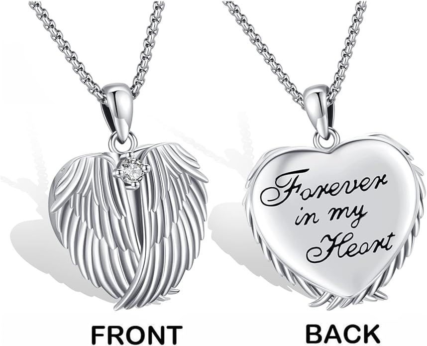 Picture Locket Necklace for Women Men Rose 14K Real Gold 925 Sterling Silver Jewelry Heart Locket Necklace that Holds Pictures Tree of Life Viking Wolf Celtic Knot St Christopher St Michael Pendant