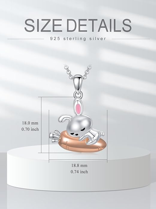 Dorunmo Animal Necklace 925 Sterling Silver Owl/Sloth/Axolotl/Dolphin Necklace Celtic Knot Pendant Birthday Anniversary Animal Jewelry for Women Friends Animals Lover