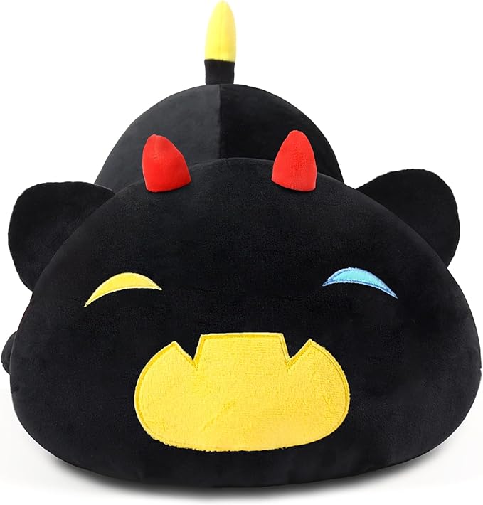 Cat Stuffed Animal, Cute Yellow Cat Plush Toy Pillow Soft Cat Stuffed Animal Kawaii Plushie Toy 30CM/11.8Inch