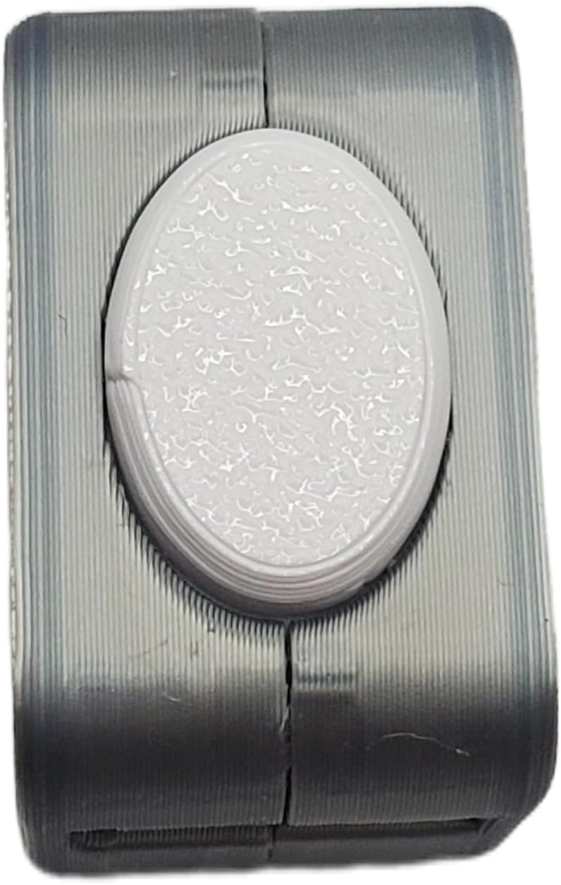 Flex Clicker Premium Hands-Free Training Ring | Dog Clicker for Training | Puppy Trainer | Pet Tool for Dogs, Cats, Horses & Birds | Multiple Colors Available (Silver)