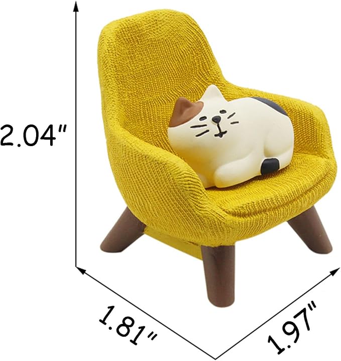 Miniature Cat Figurines Mini Cat Figurines Cute Desk Decor