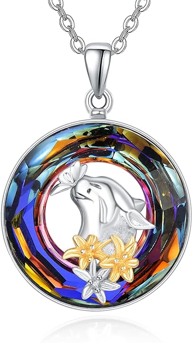 Dreamboat Sterling Silver Cat Necklace for Women Crystal Necklace Cute Animal Necklace Kitten Necklace Cat Pendant Friendship Cat Jewelry Gifts