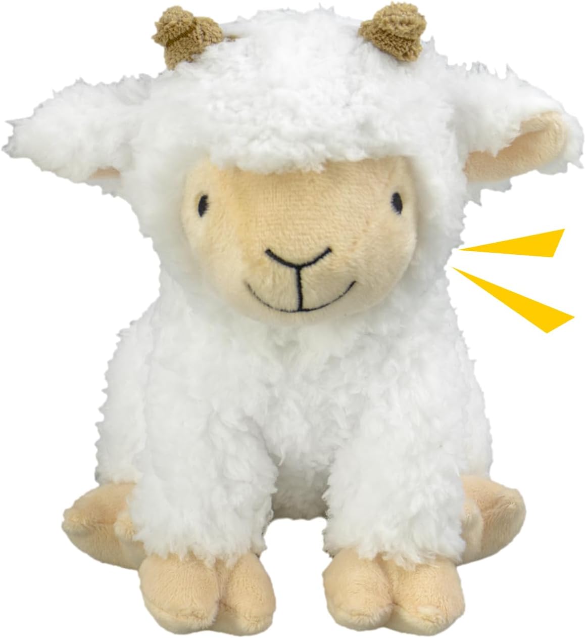 Squeaky Dog Toys for Large- Plush Stuffed Chew Toy with Soft Fabric- Interactive Puppy Toys to Keep Them Busy- Indoor & Outdoor Play