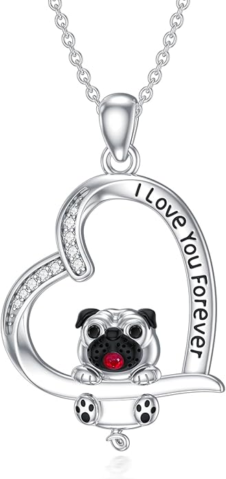 Capybara/Squirrel/Chihuahua Necklace Sterling Silver Chihuahua Squirrel Jewelry Capybara Gifts for Women