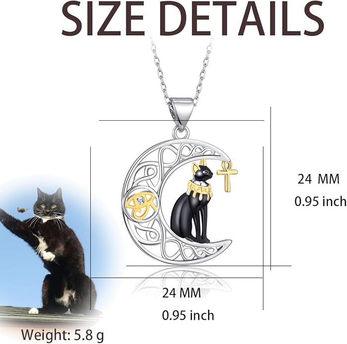 Penguin/Elephant/Frog Mushroom/Cat/Fox/Highland Cow/Axolotl/Yorkie Necklace Jewelry for Women Birthday Christmas Gifts