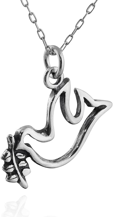 FashionJunkie4Life Sterling Silver Bird Pendant Necklaces for Women