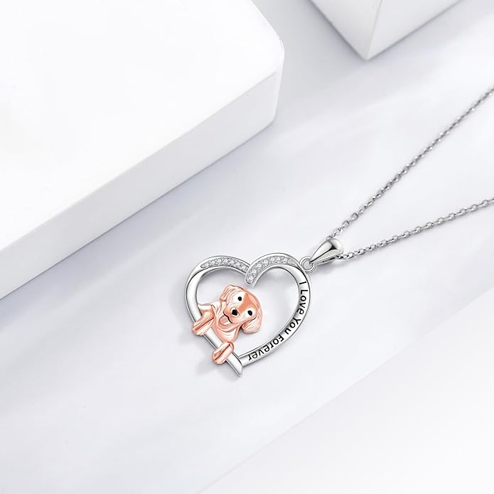 Capybara/Squirrel/Chihuahua Necklace Sterling Silver Chihuahua Squirrel Jewelry Capybara Gifts for Women